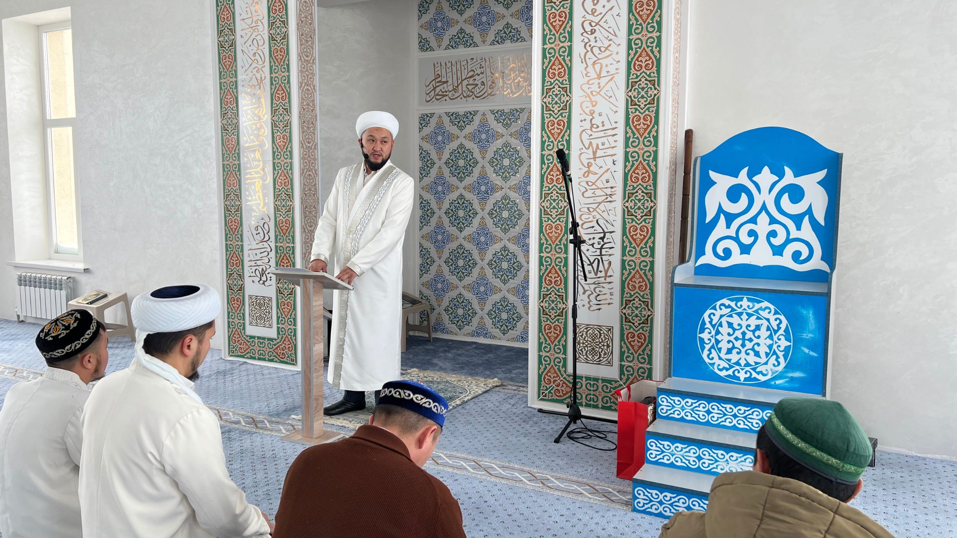 КЕҢГІР МЕШІТІНЕ ЖАҢА ИМАМ ТАҒАЙЫНДАЛДЫ