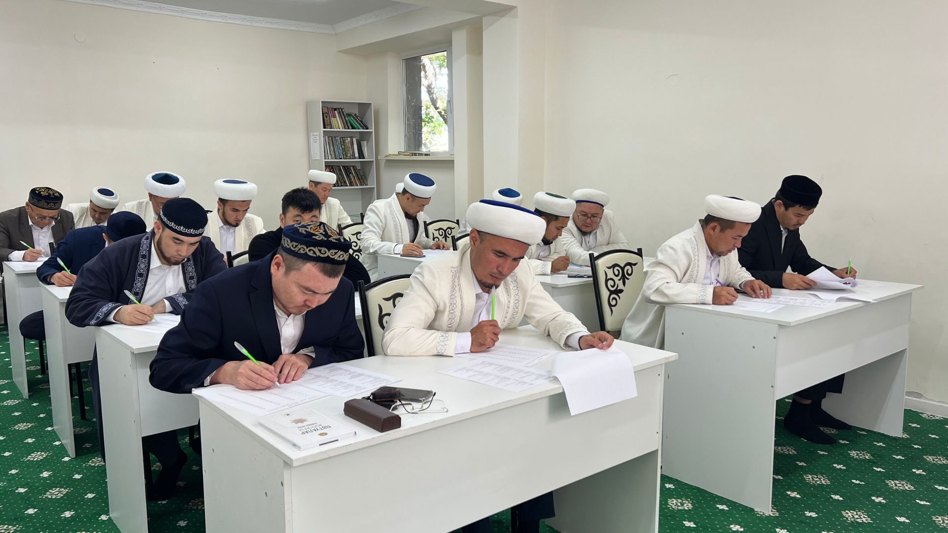 ҰЛЫТАУ ОБЛЫСЫНДА "С" САНАТЫ БОЙЫНША ИМАМДАР ЕМТИХАН ТАПСЫРДЫ