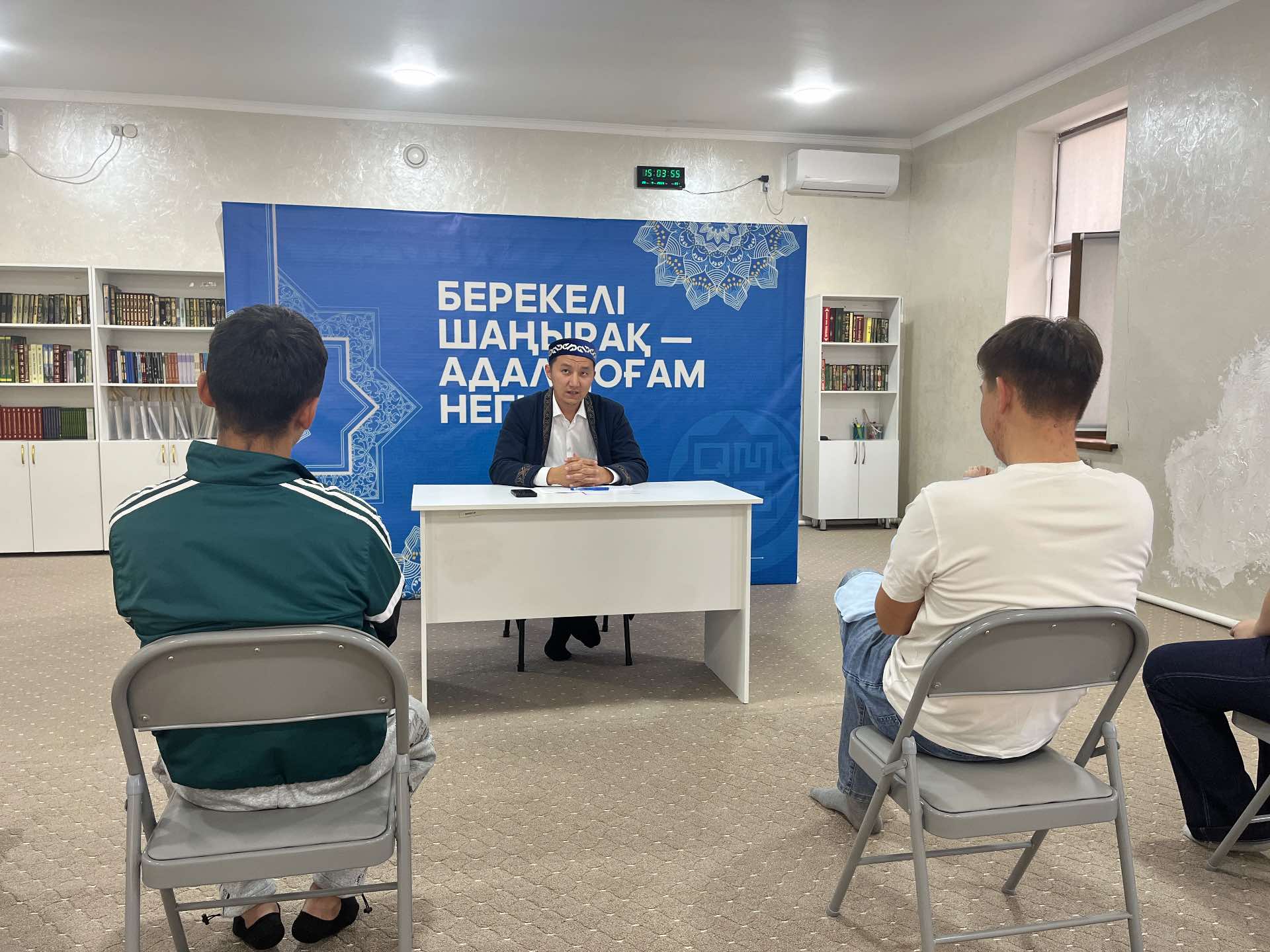 СӘТБАЕВТА «БЕРЕКЕЛІ ШАҢЫРАҚ — АДАЛ ҚОҒАМ НЕГІЗІ» ШАРАСЫ ӨТТІ
