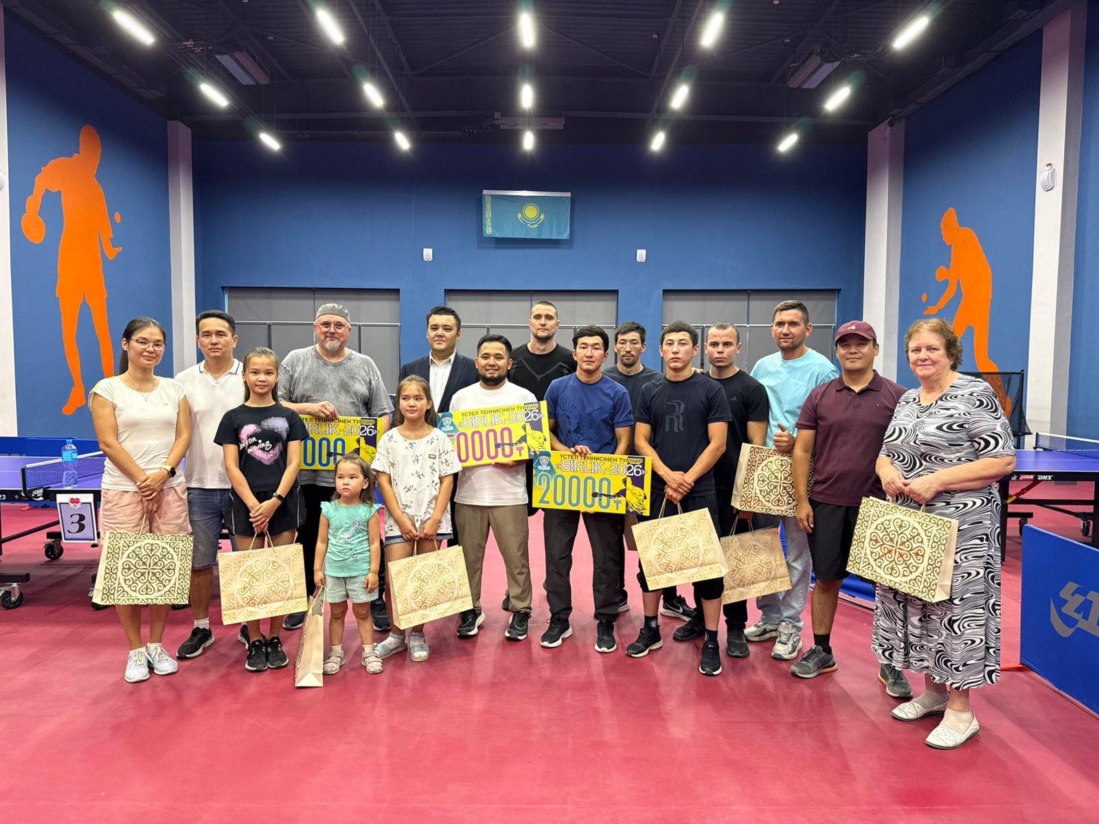 ҮСТЕЛ ТЕННИСІНЕН ЖҮЛДЕЛІ ОРЫНДАРҒА ИЕ БОЛДЫ