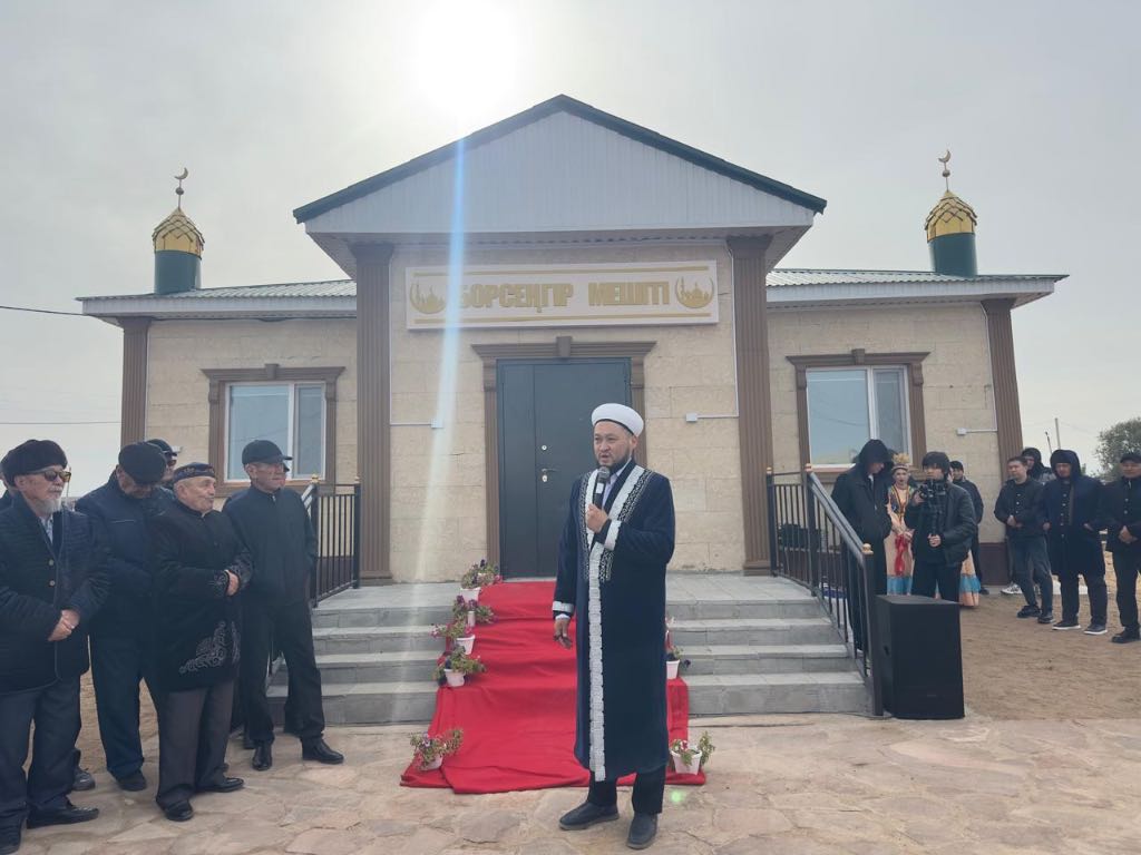 БОРСЕҢГІР АУЫЛЫНДА ЖАҢА МЕШІТ АШЫЛДЫ
